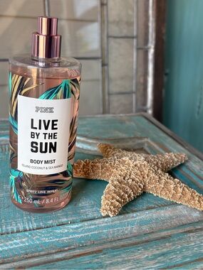 Victoria's Secret LIVE BY THE SUN Retired Fragrance Mist Spray 8.4 oz. (NO LID)
